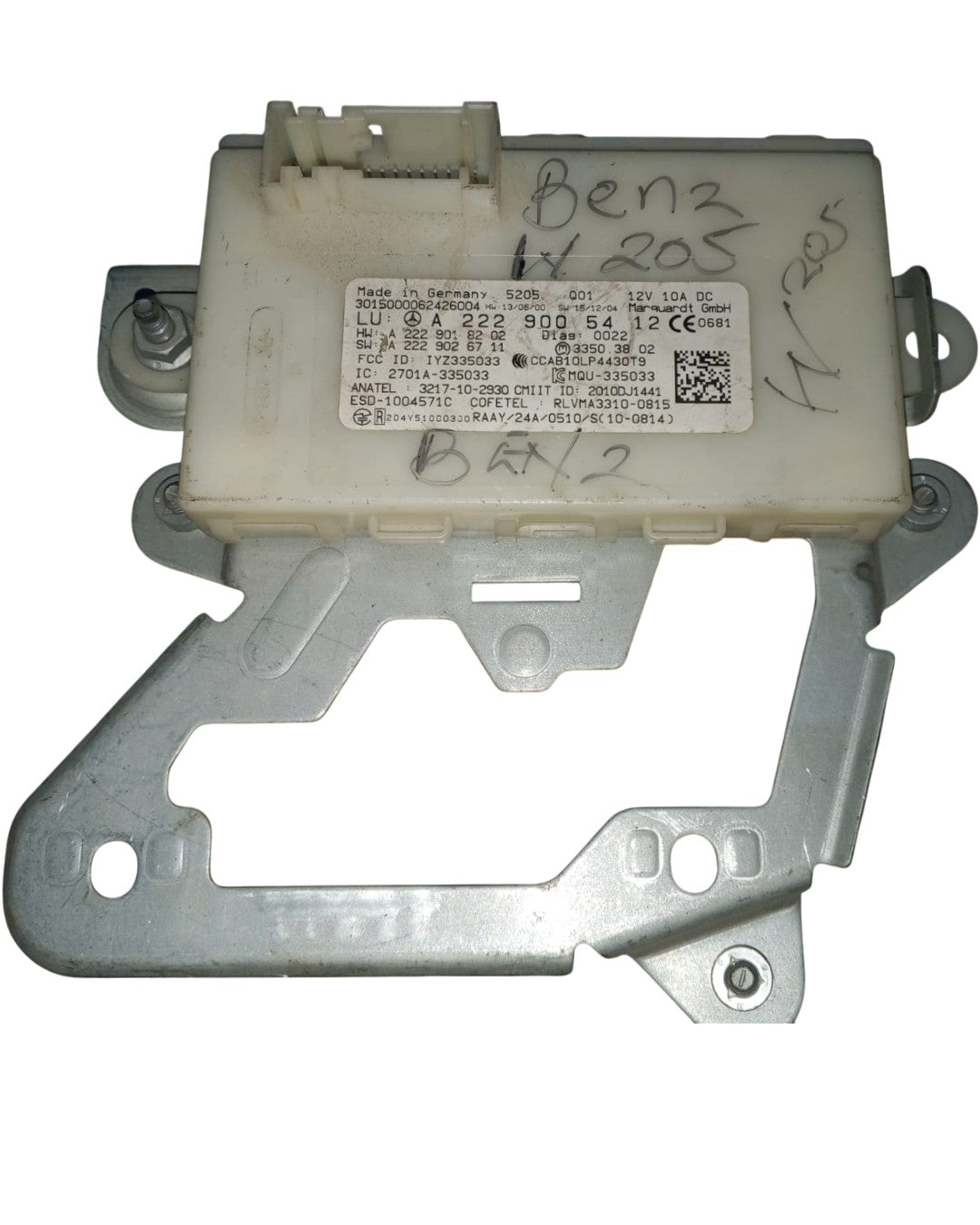 Mercedes W205 Keyless Go Entry Control Module A2229005412