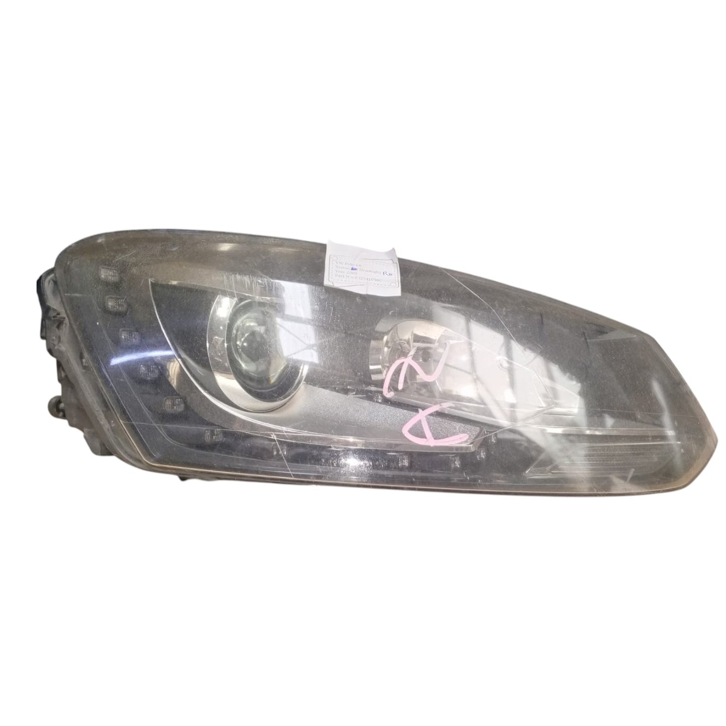 VW POLO 6R Right Headlight Xenon 6R2941041C (2009)